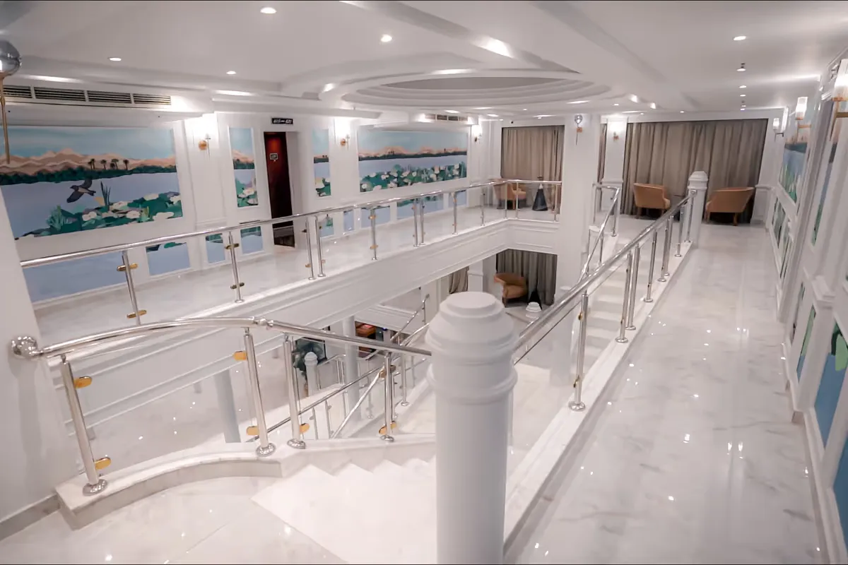 Lobby of the Lady Carol Nile Cruise Nile cruise